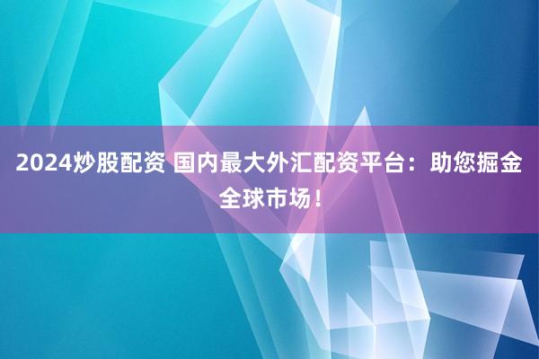 2024炒股配资 国内最大外汇配资平台：助您掘金全球市场！